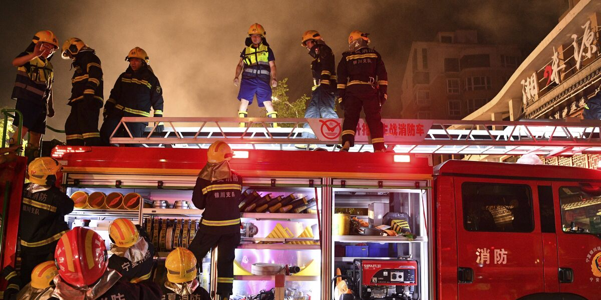 gas explosion China
