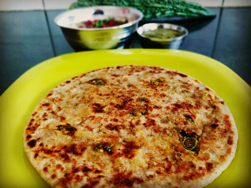 karela paratha in breakfast