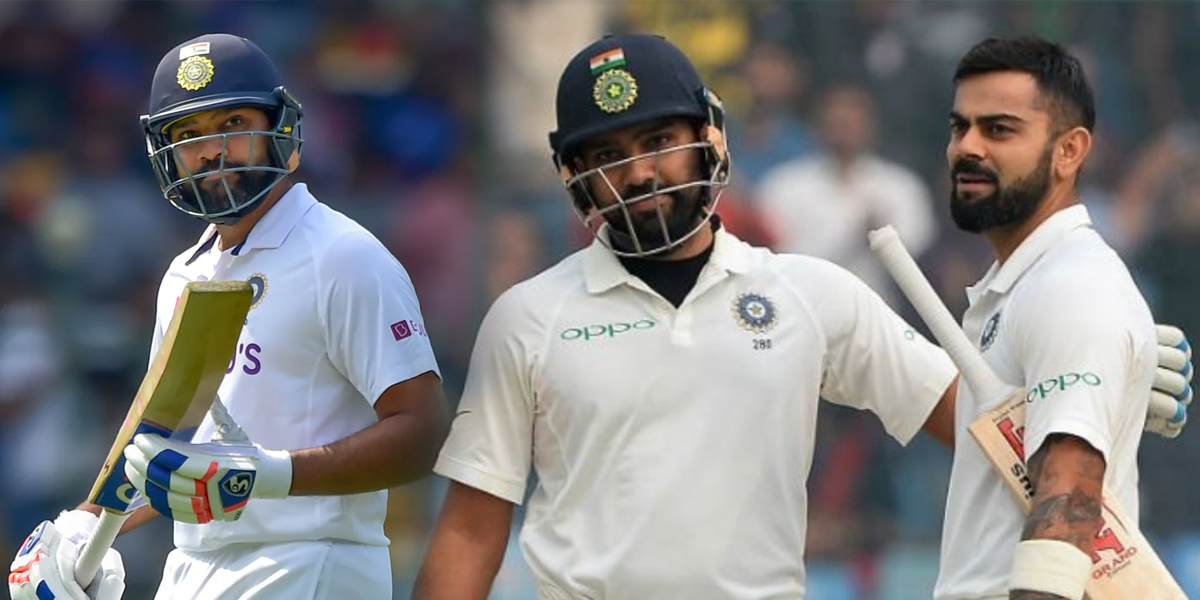 virat kohli and rohit sharma test