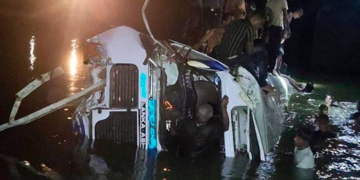 Bus Accident in Srilanka