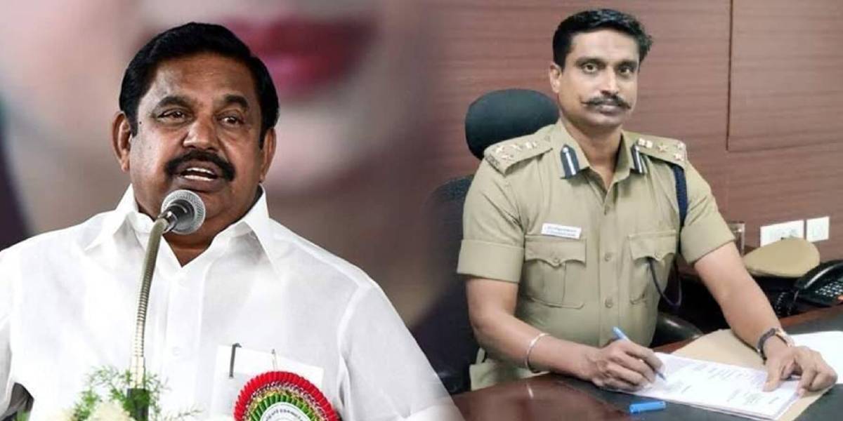 Edappadi palanisamy - DIG Vijayakumar IPS