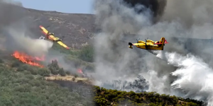Greece forest fires