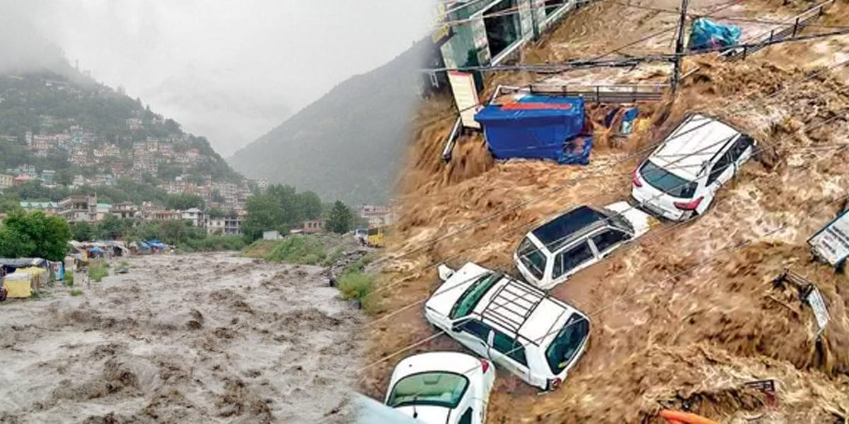 Heavy rains in Himachal