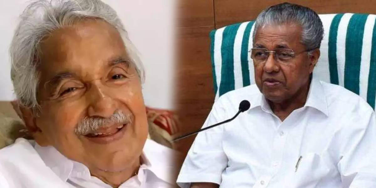 Ooman chandy pinarayi