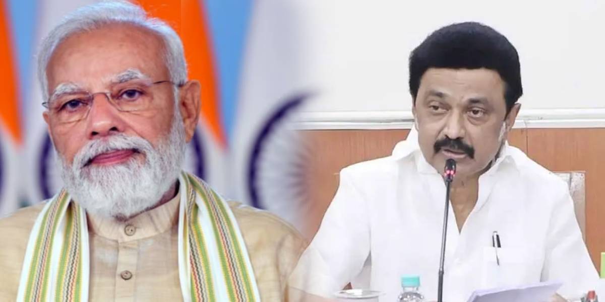 PM Modi - Tamiinadu CM MK Stalin