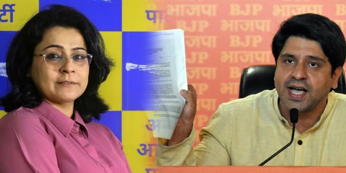 Priyanka Kakkar , AAP. - Shehzad Poonawalla, BJP.
