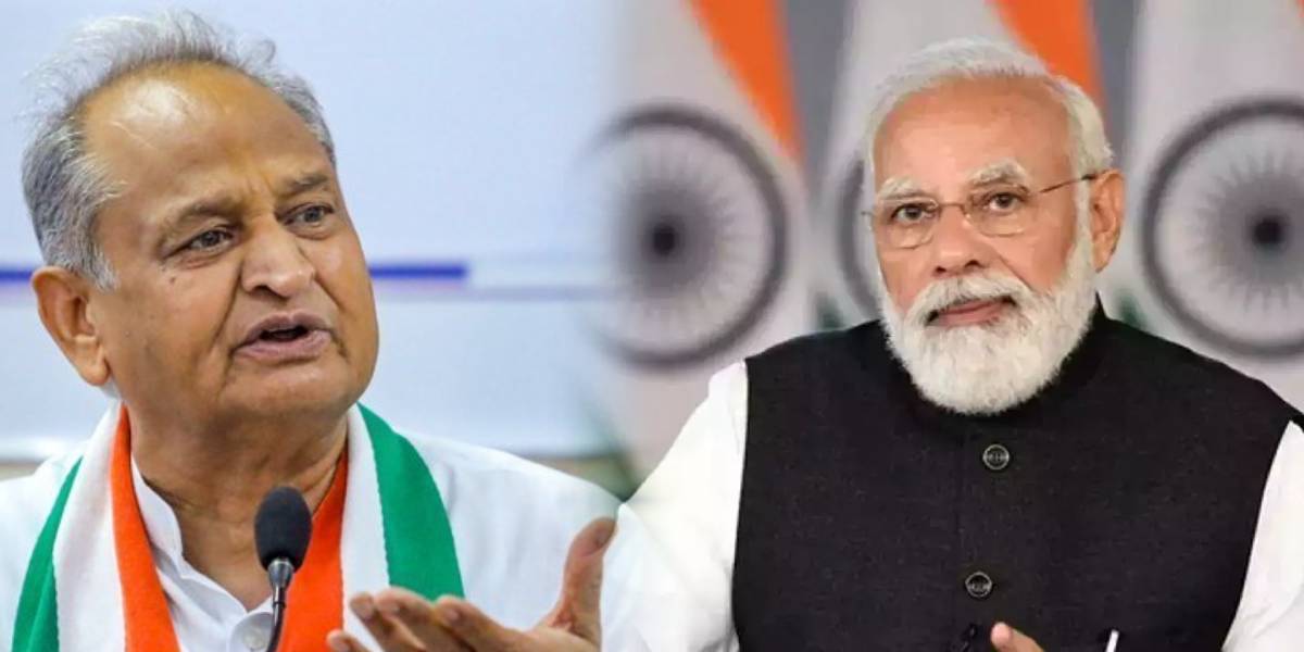 Rajastan CM Ashok gehlot - PM Modi