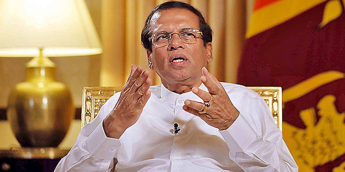 Sri Lanka Ex President Maithripala Sirisena