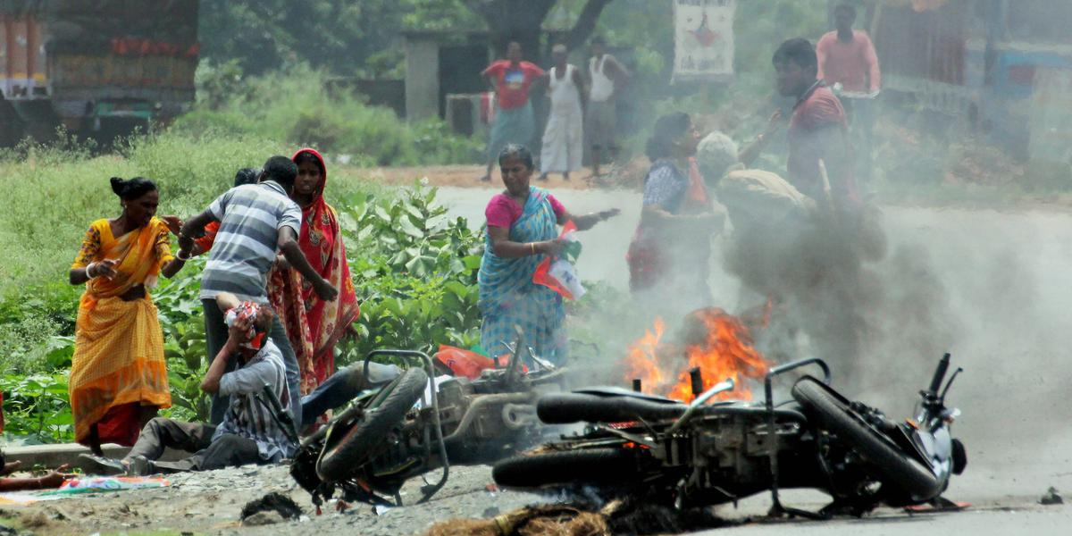 West Benga election violence