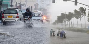 heavy rain Orange Red alert