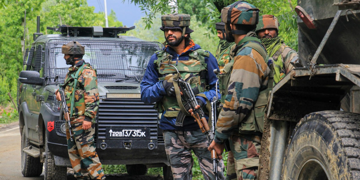 terrorists in Jammu and Kashmir