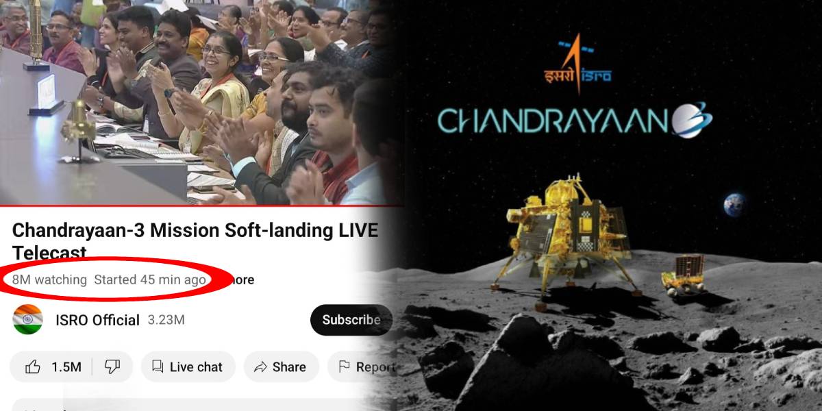 Chandrayaan3 Youtube live