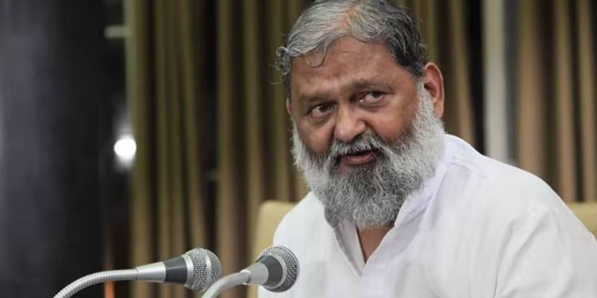 Haryana Home Minister Anil Vij