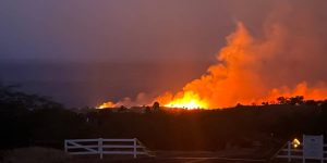 Hawai Island Forest Fire Accident