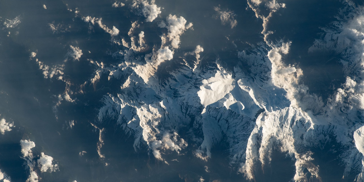 Himalayas from space