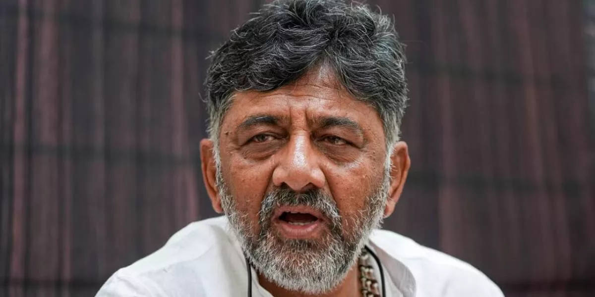 Karnataka Deputy CM DK Shivakumar
