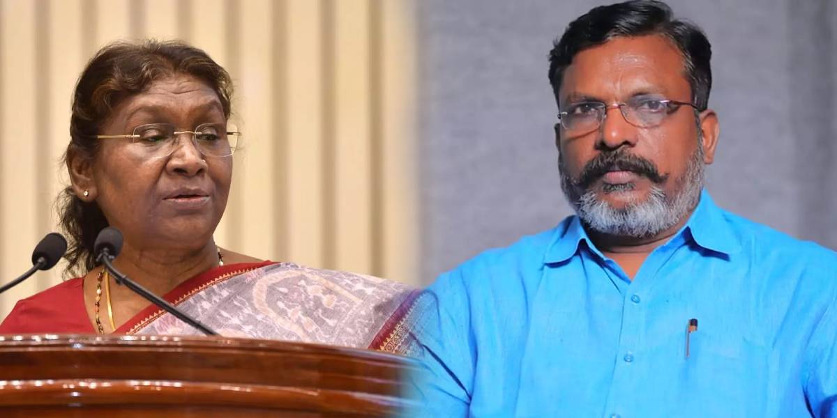 President Droupadi Murmu - VCK Leader Thirumavalavan