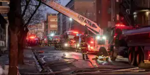 South Africa Builiding Fire Accident