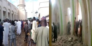 mosque collapses