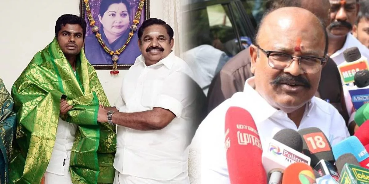 BJP State President Annamalai - ADMK Secretary Edappadi Palanisamy - Pollachi Jayaraman