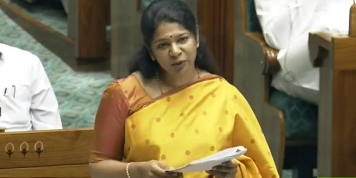DMK MP Kanimozhi