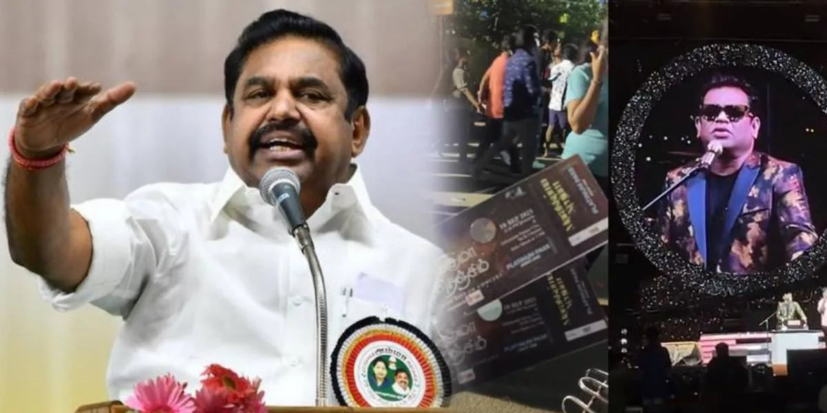 ADMK Chief Secretary Edappadi Palanisamy