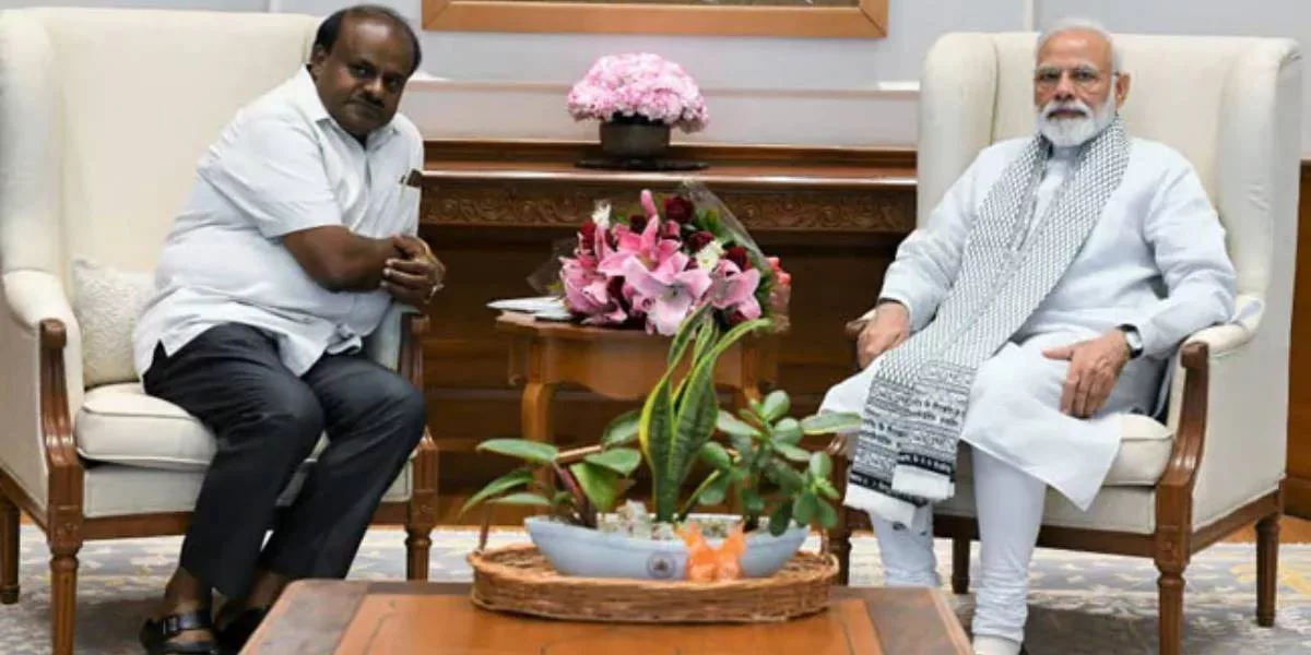Former Karnataka CM HD Kumarasamy - PM Modi