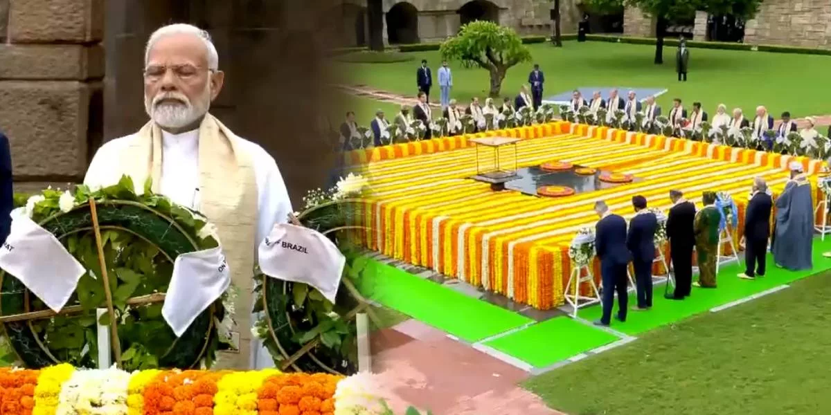 G20 Summit 2023 - Today Mahatma Gandhi Memorial