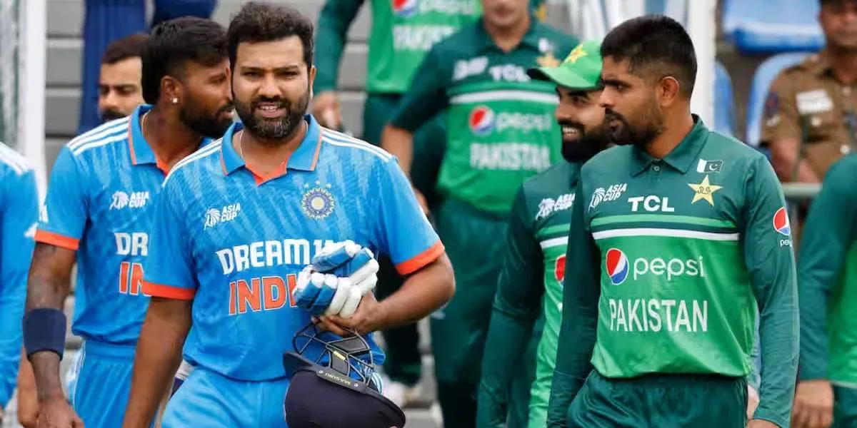 Indian Cricket Team Captain Rohit sharma - Pakistan Cricket Team Captain Babar Azam