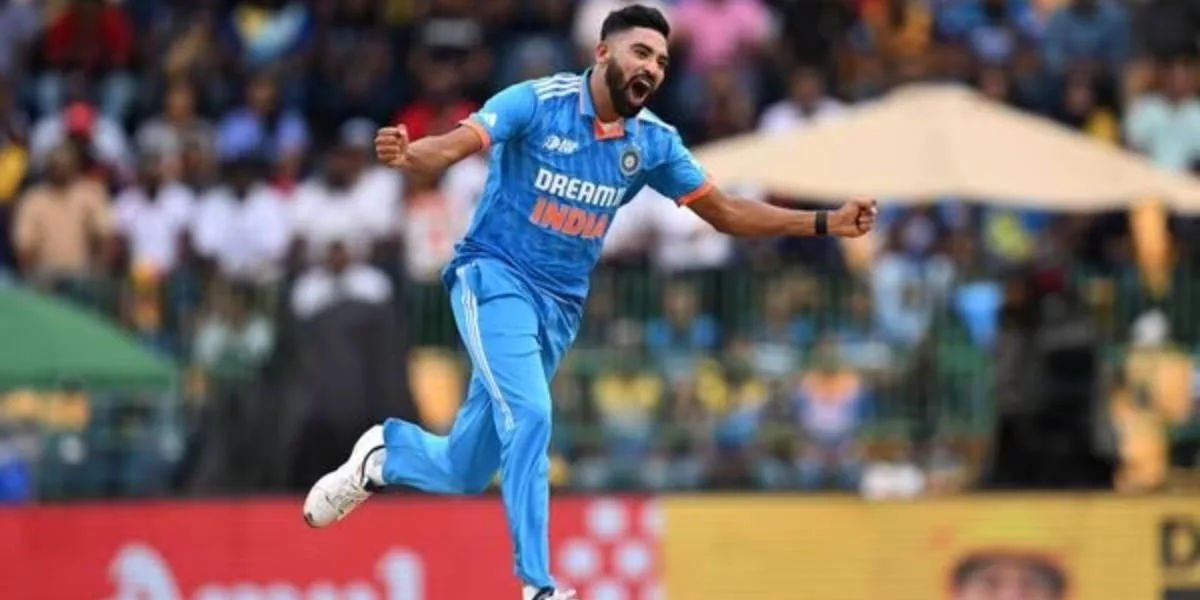 Indian Cricketer Muhamad Siraj