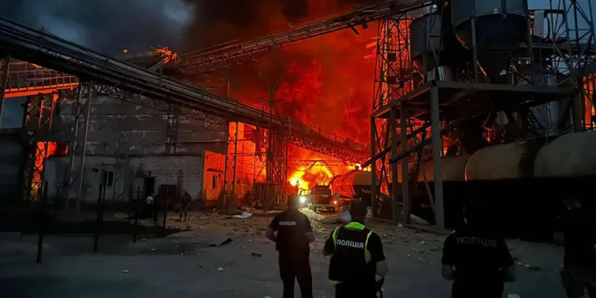 Kremenchuk oil refinery