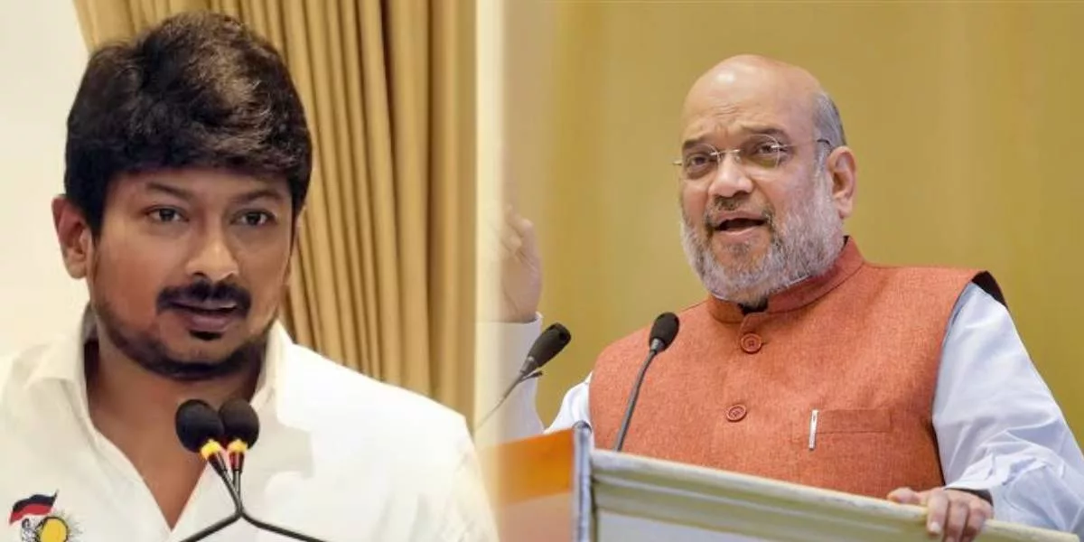 TN Minister Udhayanidhi Stalin - Union Minister Amit shah