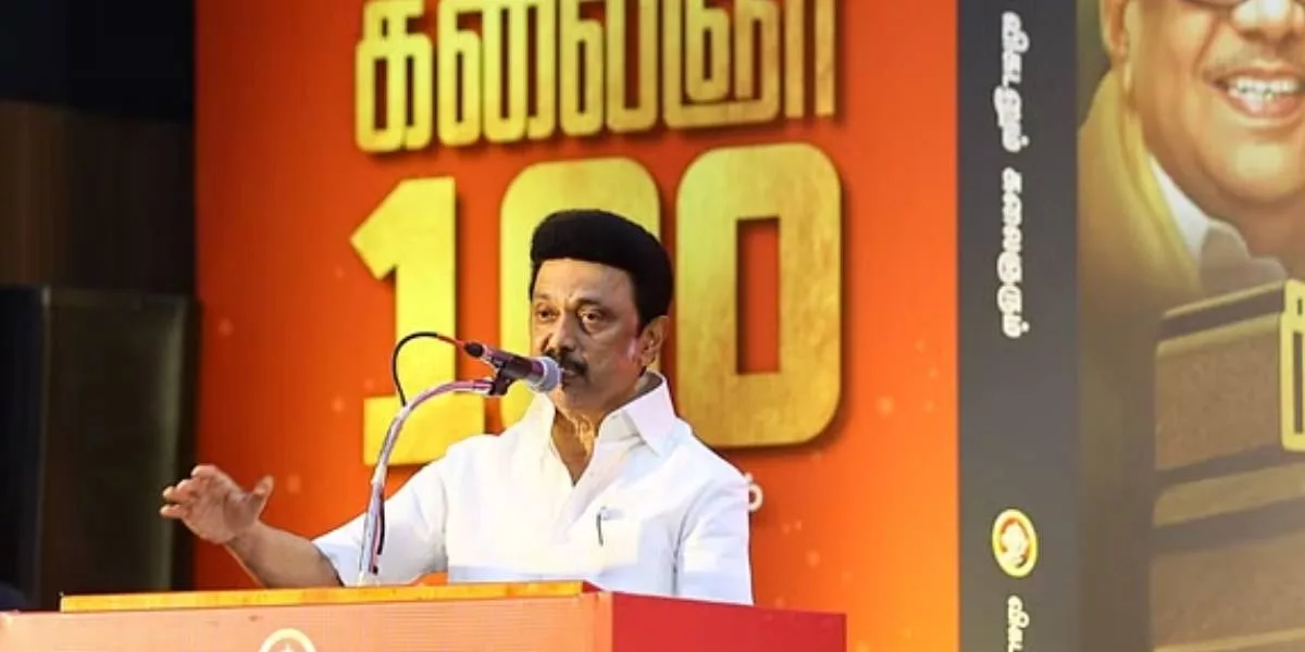 Tamilnadu CM MK Stalin