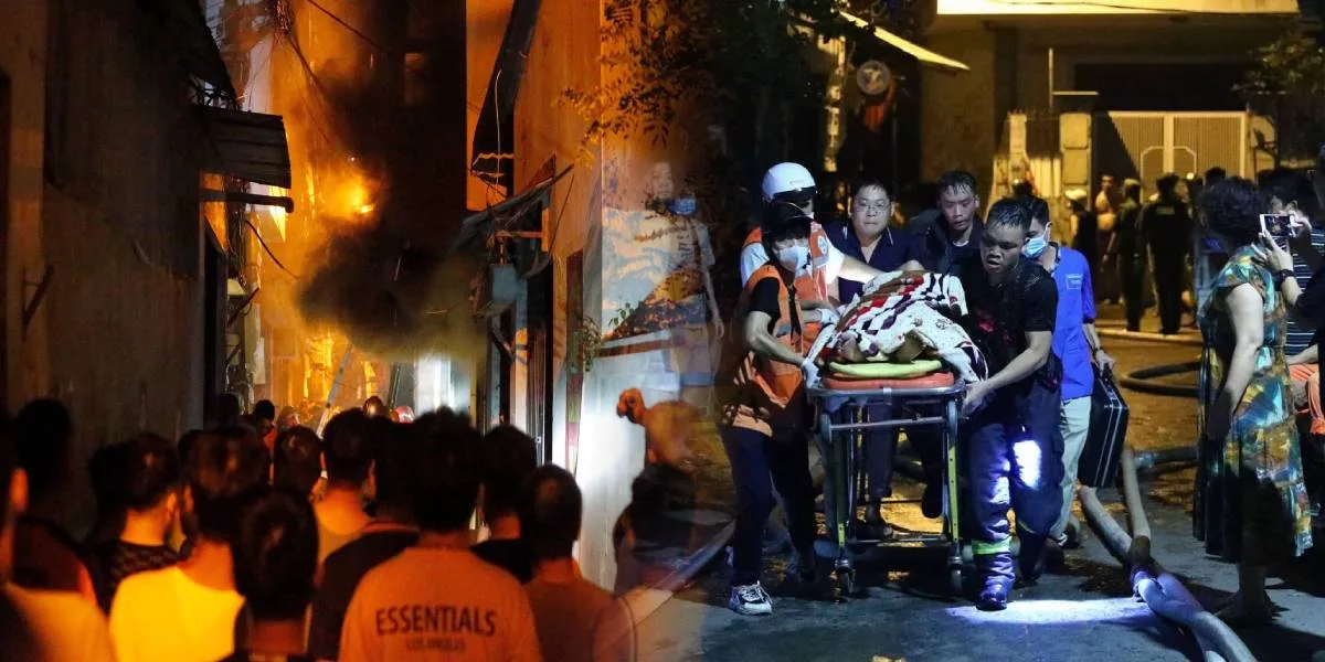 Vietnam fire accident
