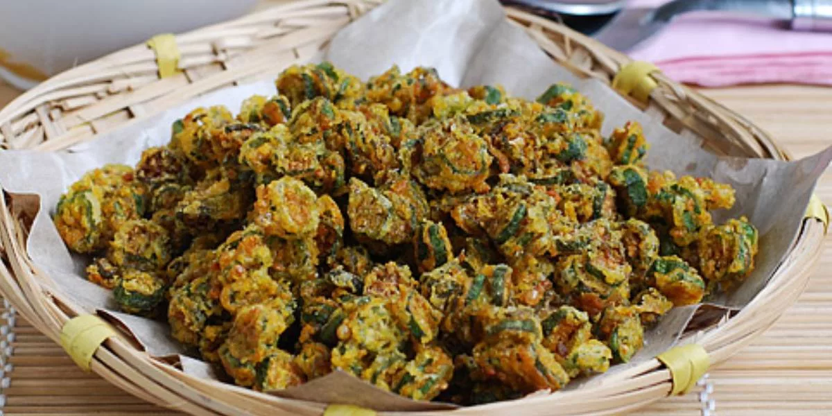 Ladies Finger Pakoda