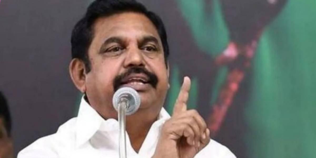 ADMK Chief Secretary Edappadi Palanisamy