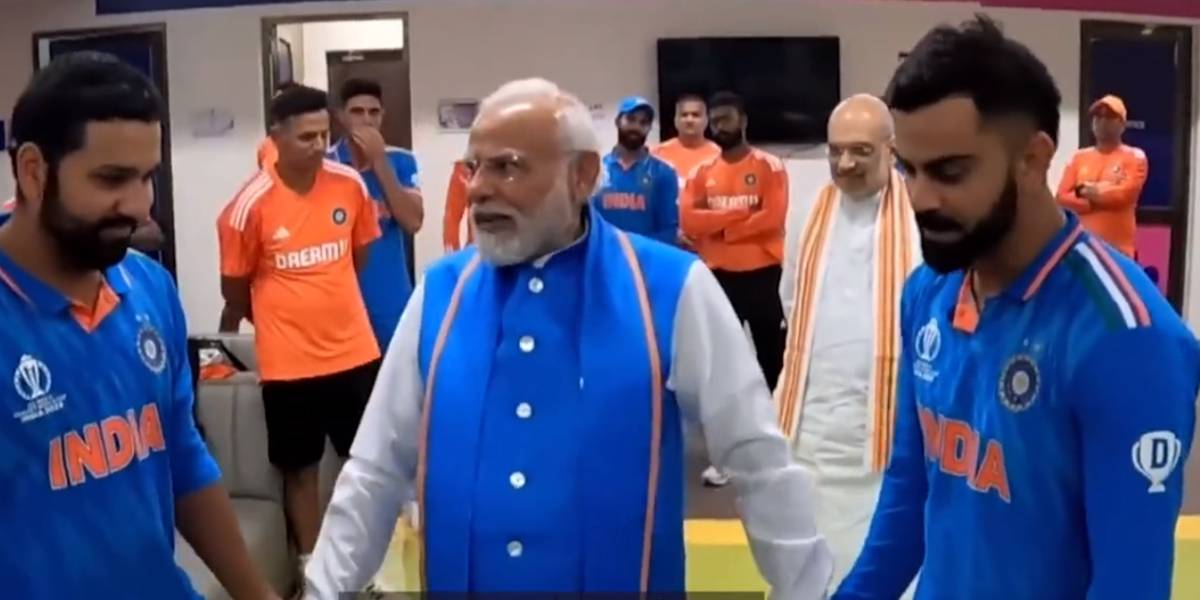 Rohit sharma - PM Modi - Virat kohli