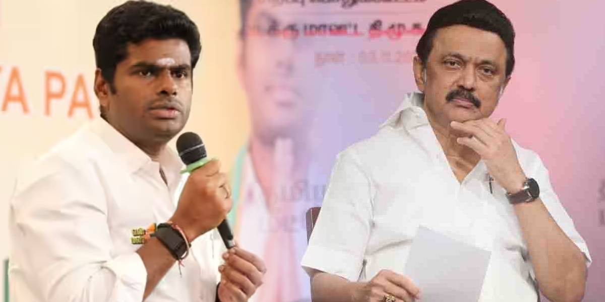 annamalai and mk stalin