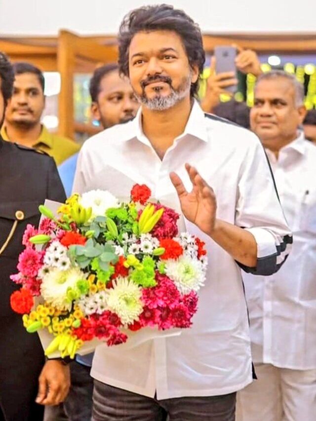 vijay at Lalith Kumar's Son Wedding