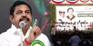 ADMK Chief Secretary Edappadi Palanisamy
