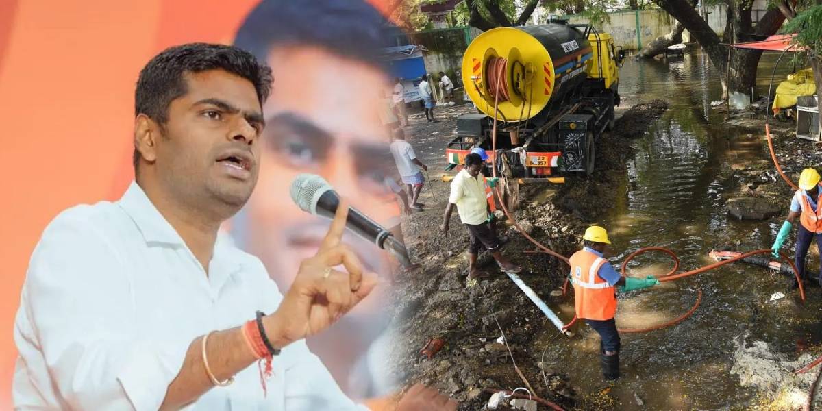 BJP State President Annamalai says about Chennai flood relief