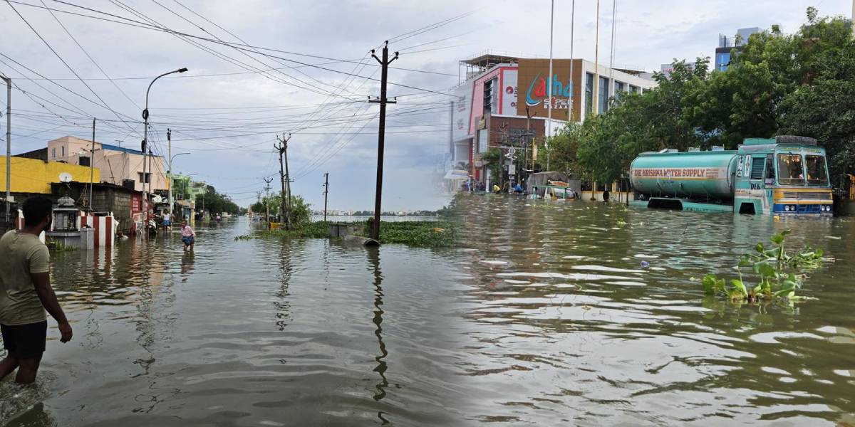 Chennai Flood - Pallikaranai