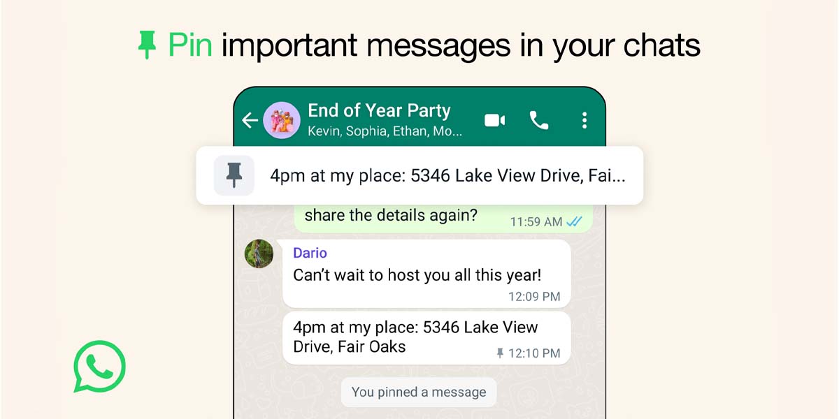 PinMessages