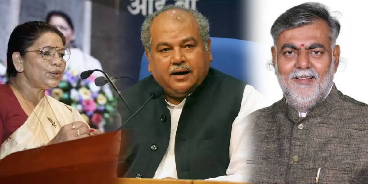 Renuka singh - Narendra singh tomar- Pragalath singh patel