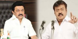 Tamilnadu CM MK Stalin - Captain Vijayakanth