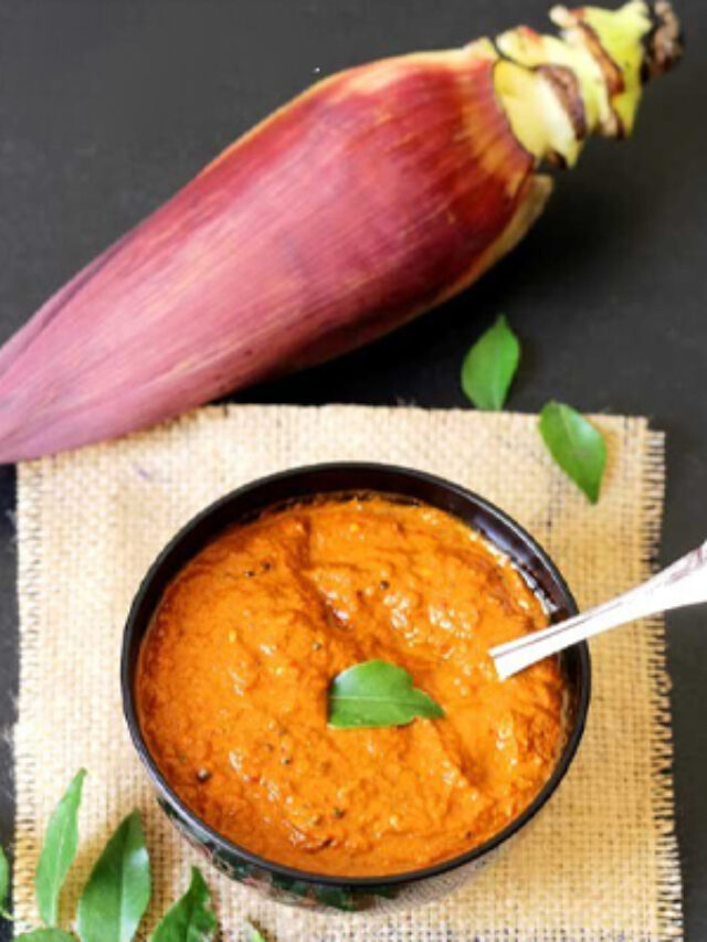 Banana flower Chutney-5