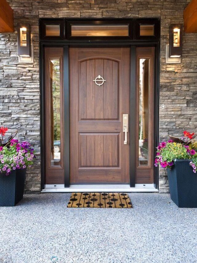 entrance of the house