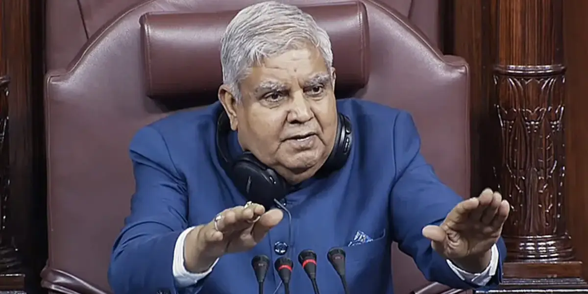 India Vice President Jagadeep Dhankar