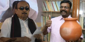 MDMK Leader Vaiko - VCK Leader Thirumavalavan