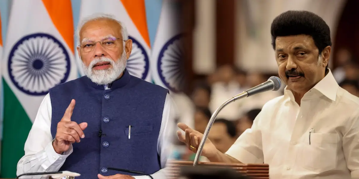 PM Modi - Tamilnadu CM MK Stalin